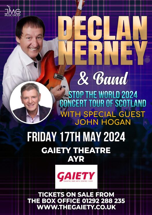 Declan Nerney – in Concert – with Special Guest John Hogan