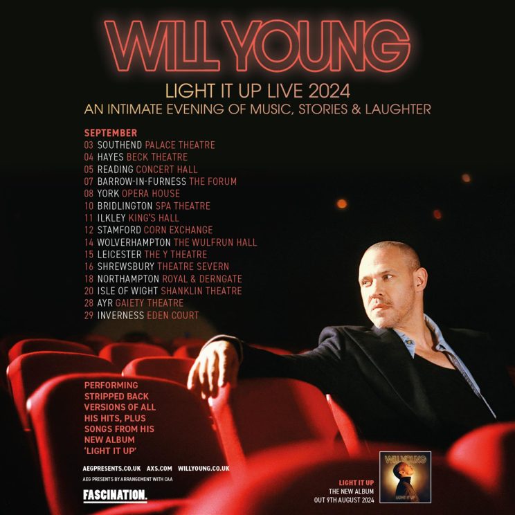 Will Young – Light it Up Live 2024