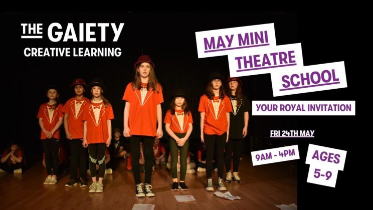 May Mini Theatre School: Your Royal Invitation (Ages 5-9)