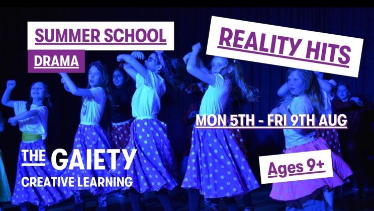 Summer Drama Workshop – Reality Hits – Age 9+