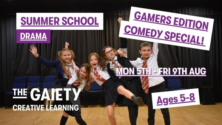 Summer Drama Workshop – Gamers Edition Comedy Special – Ages 5-8