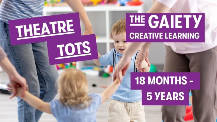 Theatre Tots 3: Block 3 – Ages 18 months to 5 years