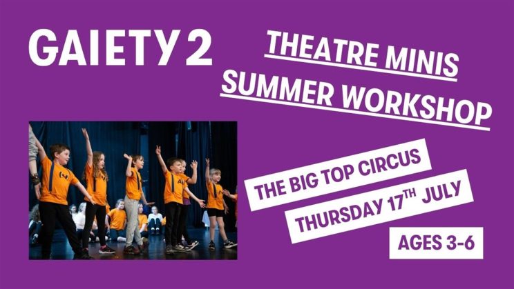 Theatre Minis Summer One Day Workshop – The Big Top Circus