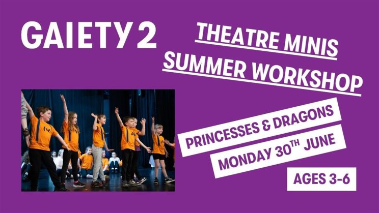 Theatre Minis Summer One Day Workshop – Princesses and Dragons