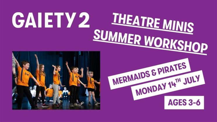 Theatre Minis Summer One Day Workshop – Mermaids and Pirates
