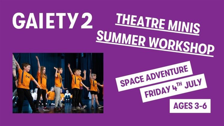 Theatre Minis Summer One Day Workshop – Space Adventure