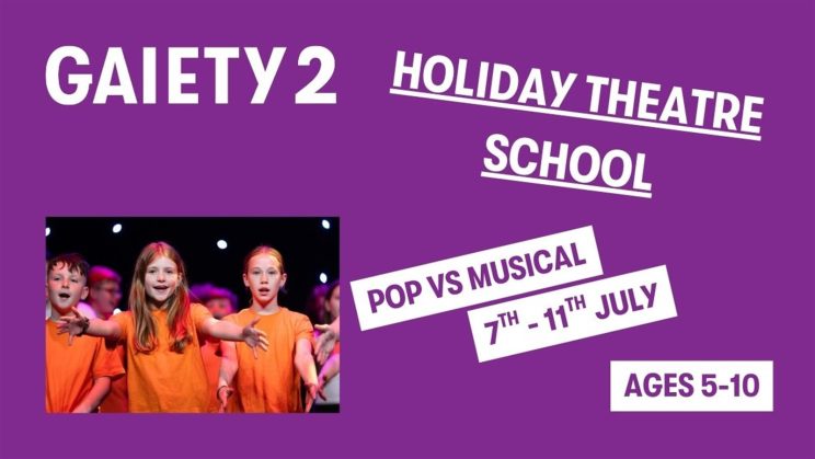 Summer Theatre Event 3 – Pop V’s Musical – Ages 5-10