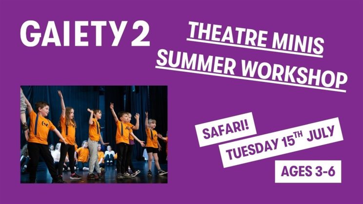 Theatre Minis Summer One Day Workshop – Safari