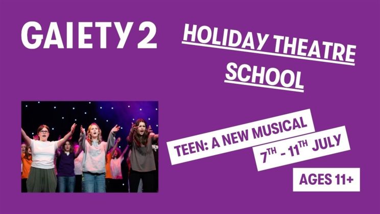 Summer Theatre Event 4 – Teen; A New Musical – Age 11+
