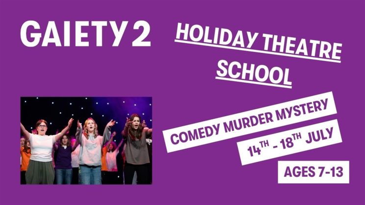 Summer Theatre Event 6 – Comedy Murder Mystery – Ages 7-13
