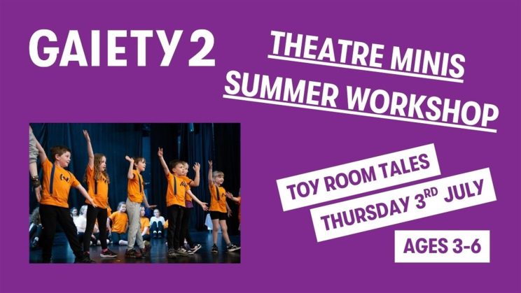 Theatre Minis Summer One Day Workshop – Toy Room Tales