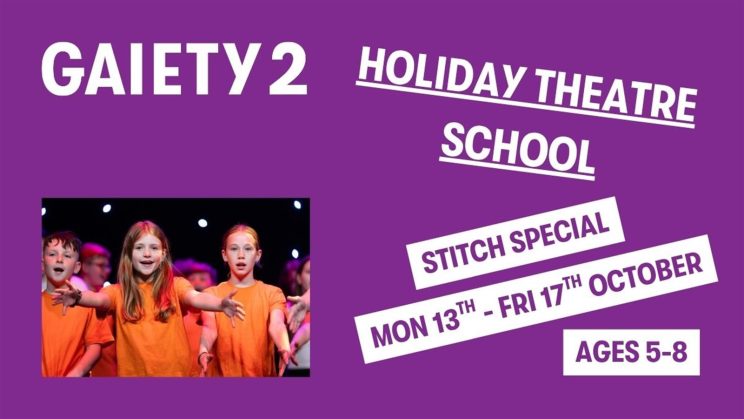 October Theatre School – Event 1 – Stitch Special – Ages 5 to 8