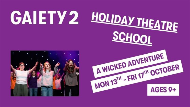 October Theatre School – Event 2 – A Wicked Adventure – Ages 9+