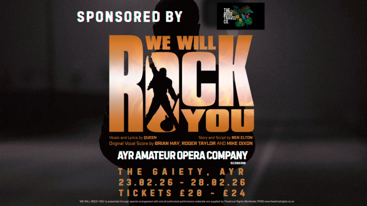 We Will Rock You – presented by Ayr Amateur Opera Company
