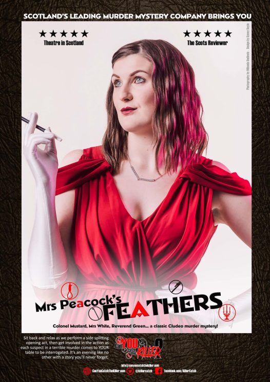 Gaiety on Tour – Can You Catch The Killer – Mrs Peacock’s Feathers – Stair Community Centre