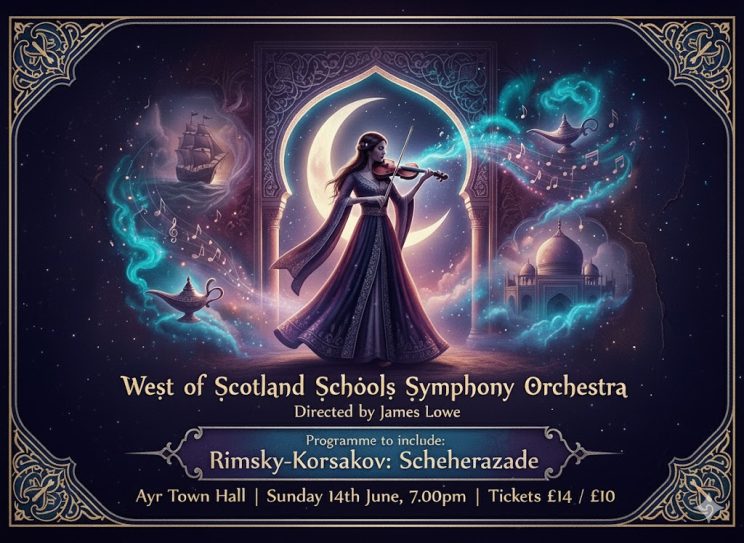 West of Scotland Schools Symphony Orchestra – Directed by James Lowe