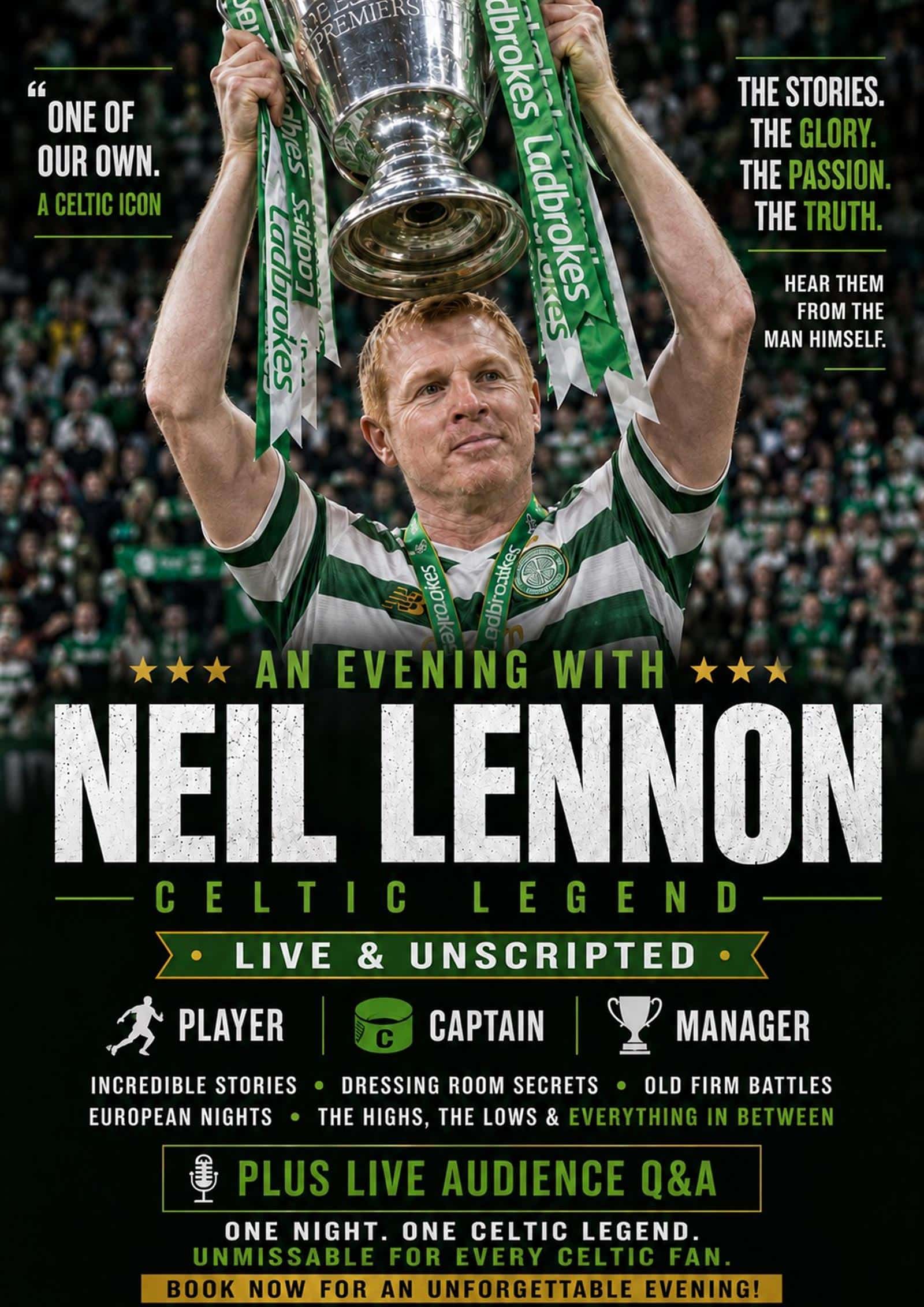 An Evening with Celtic Legends: Neil Lennon